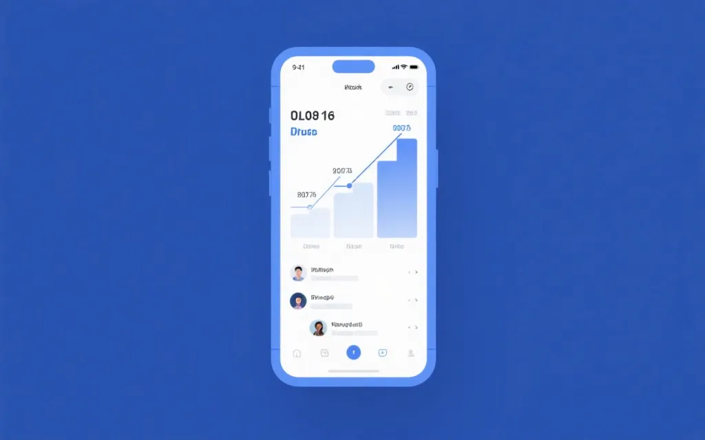 预测排行榜与社区互动界面的网页风格插图